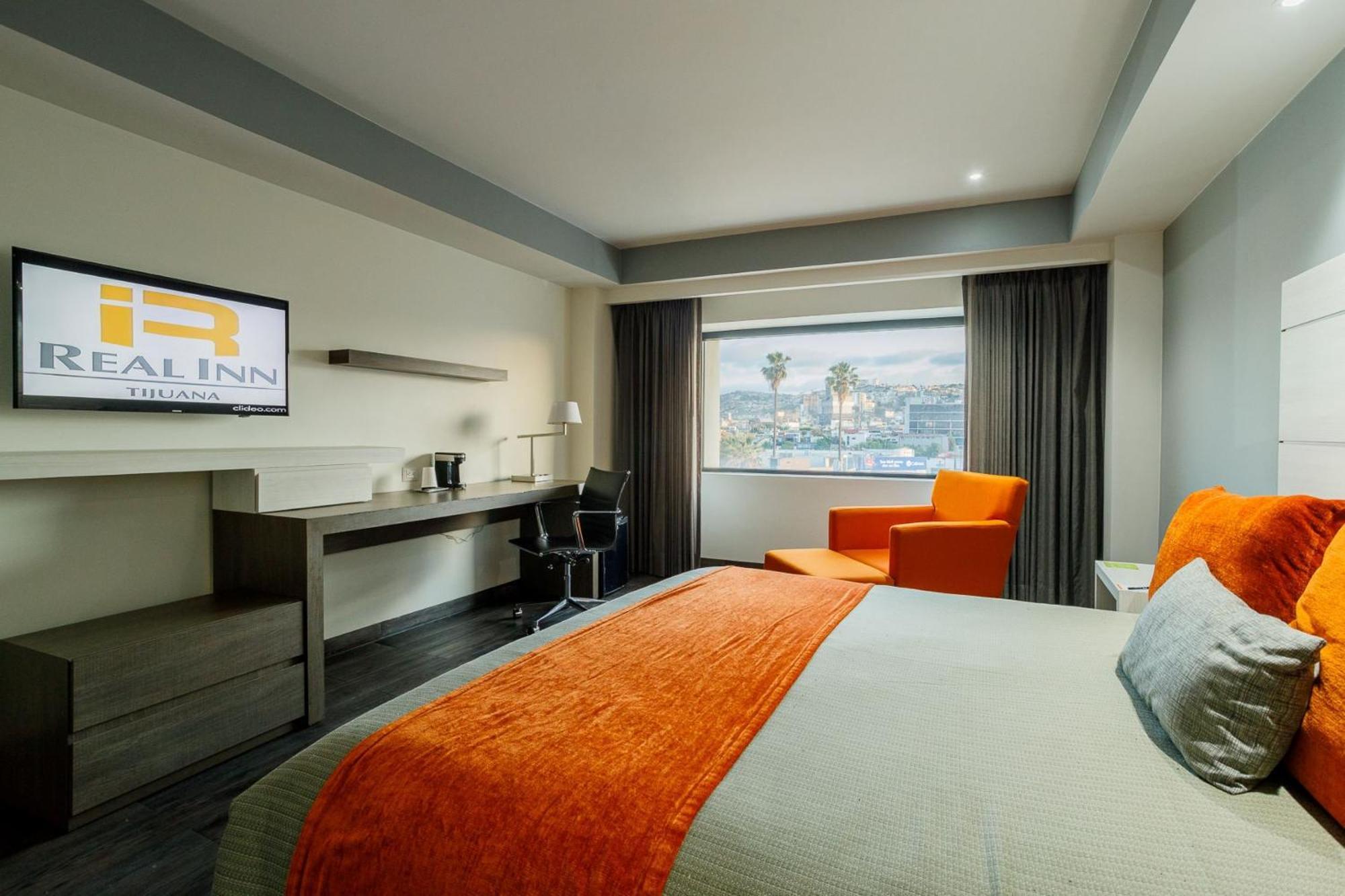 Real Inn Tijuana By Camino Real Hoteles Exterior foto A typical room at the hotel